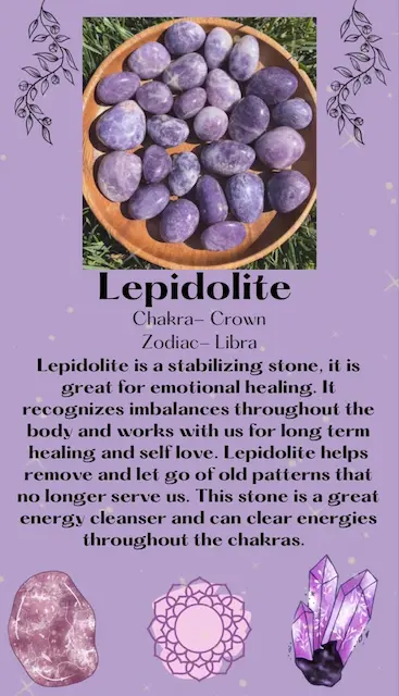 Lepidolite Crystals: Properties and Benefits