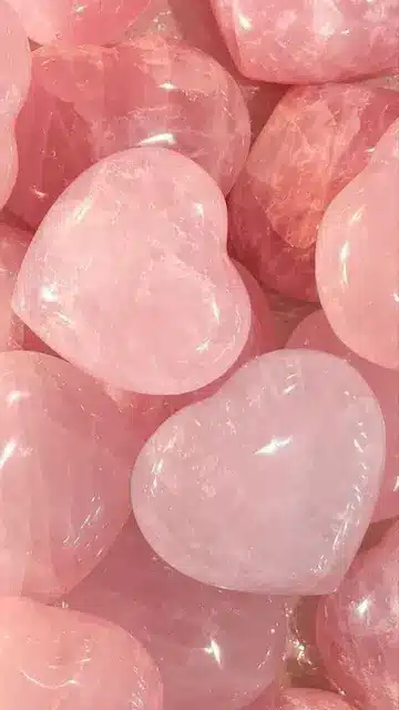 “rose quartz crystal for love and emotional healing”